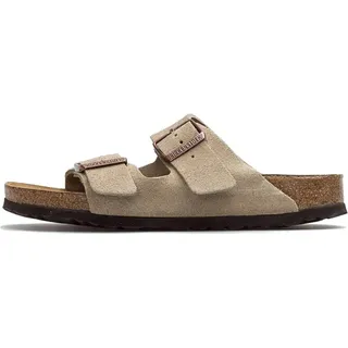 Birkenstock Arizona Weichbettung Veloursleder taupe 43