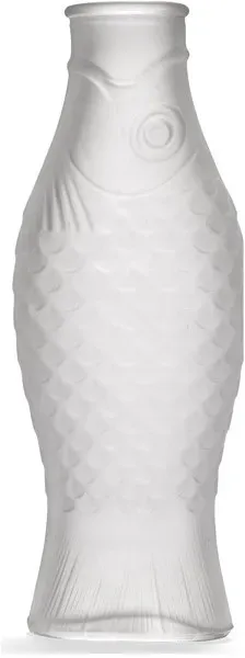 Serax Original Paola Navone Glas Karaffe FISH & FISH - gefrostet - 850 ml