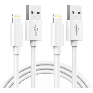 iPhone Ladekabel Original, USB Lightning Kabel 1M 2Pack[MFi Zertifiziert], Ladekabel iPhone Schnellladekabel Kabel USB Ladekabel für Apple iphone 14/13/12/11 Pro Max/XR/XS/X/8/7/6s/5/SE/iPad