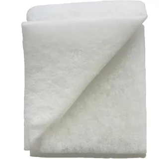 naninoa Schnee-Matte Schneedecke Kunstschnee Schneematte Schneewatte Bastelschnee Bastelwatte 100g/qm 1,0mx1,0mx1cm