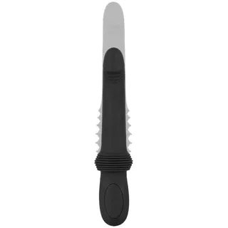 Stoßdildo mit 3 Geschwindigkeiten, schwarz