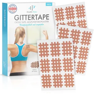Health Press Gittertape Cross Tape – Größe Typ A 180 St