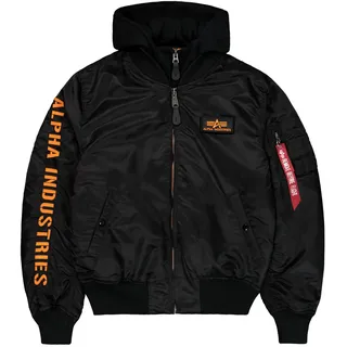 Alpha Industries Ma-1 D-tec Se Jacke Black / Orange L