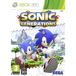 Sonic Generations - Microsoft Xbox 360 - Action - PEGI 3