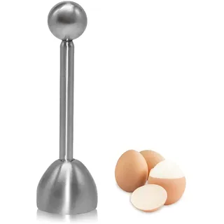 Eierköpfer Edelstahl Eieröffner, Eier Cutter Eierköpfer, Eier Cracker für Weiche und Hartgekochte Eier oder Rohe Eier (1)