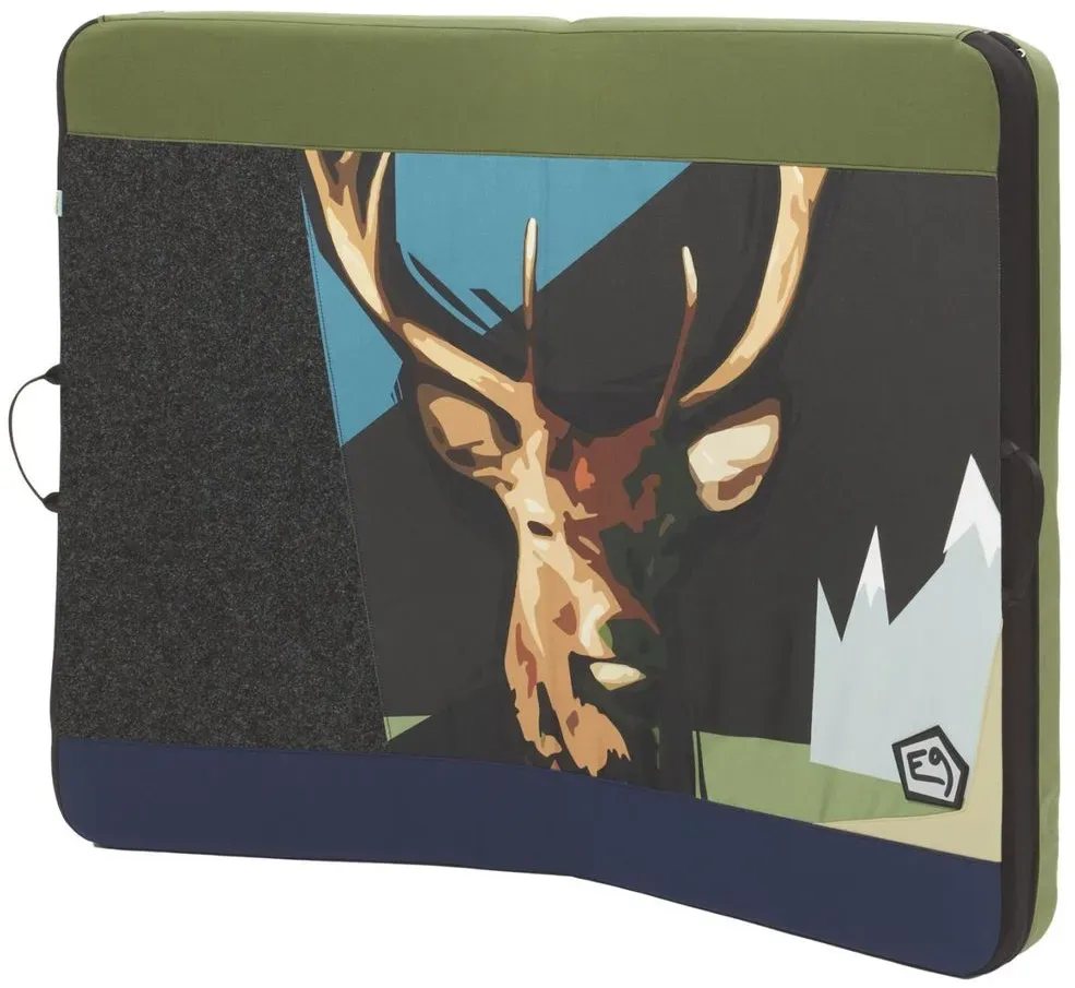 E9 Blues Pad - Crashpad / Bouldermatte - deer