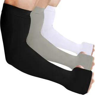 beister Arm Sleeves Herren Damen UV-Sonnenschutz Arm Ärmel mit daumenloch UPF 50+ Running Armlinge Tattoo Armstulpen für Basketball, Fußball, Volleyball, Reiten, Gaming Armstrumpf.