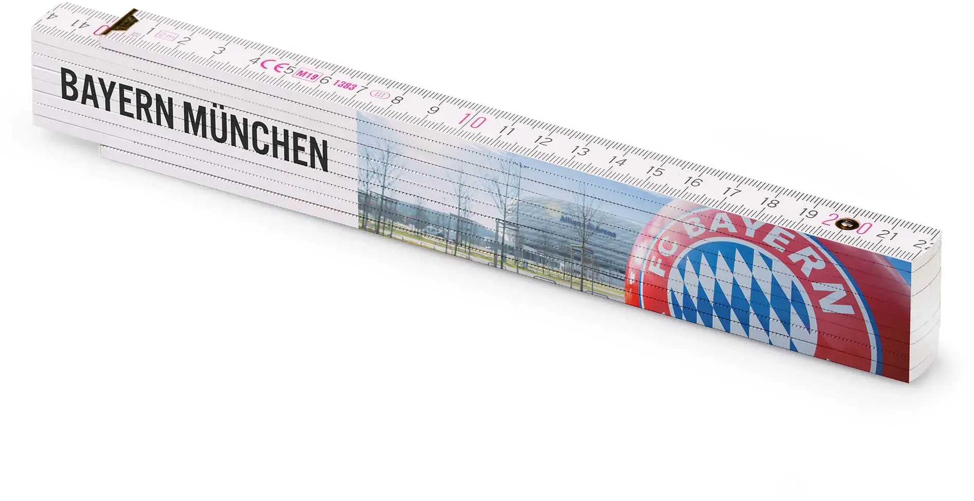 Metrie bedruckter Zollstock Geschenk | Bayern München