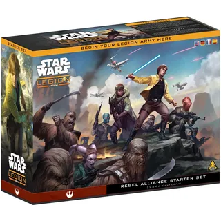 Asmodee asmodee, Star Wars: Legion - Rebel Alliance Starter Set (Rebellenallianz-Starterset), ATOMIC MASS GAMES, Tabletop, 2 Spieler, 14+ Jahre, 120-180 Minuten, Deutsch, Mehrsprachig
