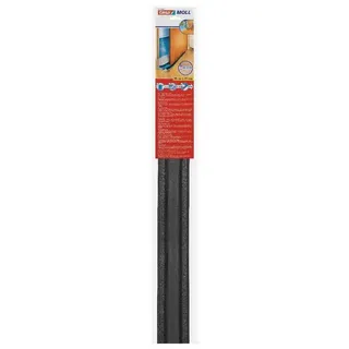 Tesa Zugluftstopper 95 cm x 2,5 cm Anthrazit