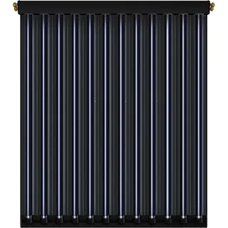 solarbayer® Solarbayer Röhrenkollektor CPC12 Nero Solar Solarthermie 2,18m2 Vakuumröhren