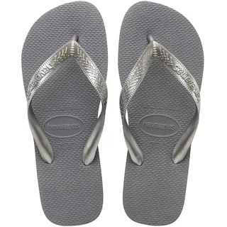 Havaianas Mädchen Top Tiras Flip flops, Stahlgrau 25/26 EU