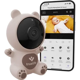 TrueLife Truelife, NannyCam S3 Smart TLVMMNCS3SNWA (Babyphone mit Kamera)