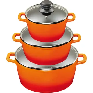 3-tlg. orange
