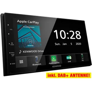 KENWOOD 2-DIN DMX5020DABS Auto Radioset für VW Caddy (2K) 2003-2015