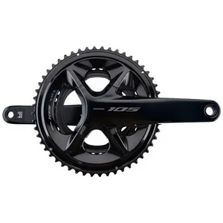 Shimano 105 R7100 Kurbelgarnitur | Black - 175 mm