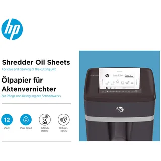 HP Aktenvernichter-Ölblätter 12 Blatt