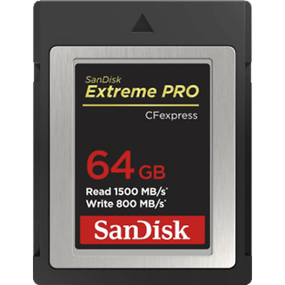 SanDisk Extreme Pro CFexpress Type B 64GB