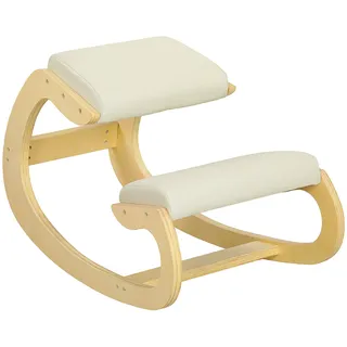 HOMCOM Kniestuhl Buchenholz