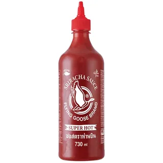 Flying Goose Sriracha sehr scharfe Chilisauce, 730ml