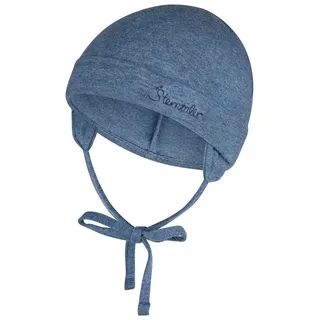 Sterntaler OCS Beanie melange in tintenblau melange – Gr.: 33 cm