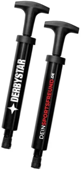 Derbystar x DSF Ballpumpe mit Schlauch - schwarz