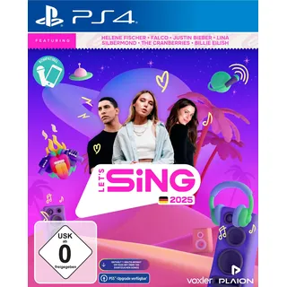 plaion Let's Sing 2025 German Version PlayStation 4)