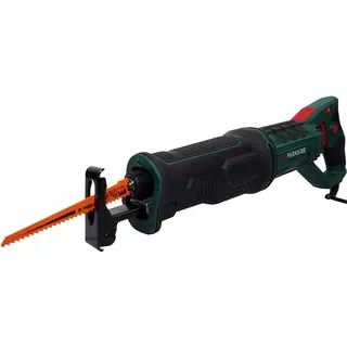 Parkside Säbelsäge Elektro Säbelsäge PFS 850 im Transportkoffer, Ausziehbare Fußplatte für variable Schnitttiefe grün