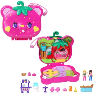 POLLY POCKET Erdbeer-Bärchen Schatulle