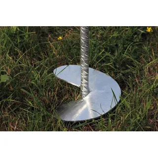 2x Slackline Bodenanker 120 cm - Erdanker - Stabanker - Schraubanker - Anker