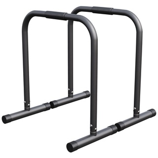 GORILLA SPORTS Liegestützgriffe Dip Barren, 2er Set, 61 x 38 x 73 cm, bis 200 kg, rutschfest, Farbwahl schwarz