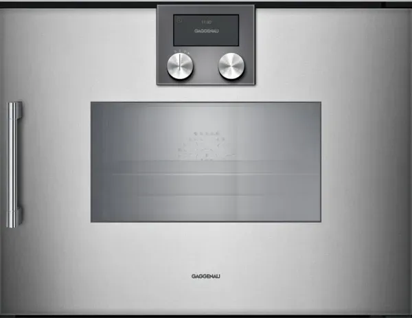Gaggenau BSP270111 Dampfbackofen 60 cm Serie 200 Metallicallic Türanschlag re...