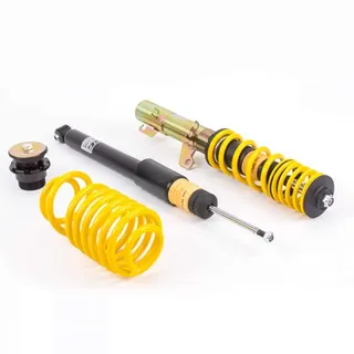 KW 18281017 ST XA Gewindefahrwerk - Stahl verzinkt (mit Härteverstellung) - 4er SET für VA & HA