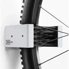 BRIX-IT Fahrradwandhalterung BRIX-IT (mit Montagematerial und Anleitung), Wandhalterung für Fahrräder und E Bikes Fahrradwandhalterung universal weiß 1 Stück weiß