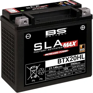 BS Battery Werkseitig aktivierte wartungsfreie Max SLA-Batterie - BTX20HL