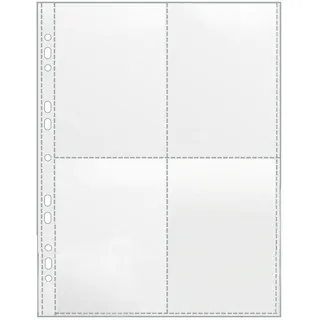 Veloflex Sammelhülle 5336000 242x310mm 4xA6 hoch tr 100