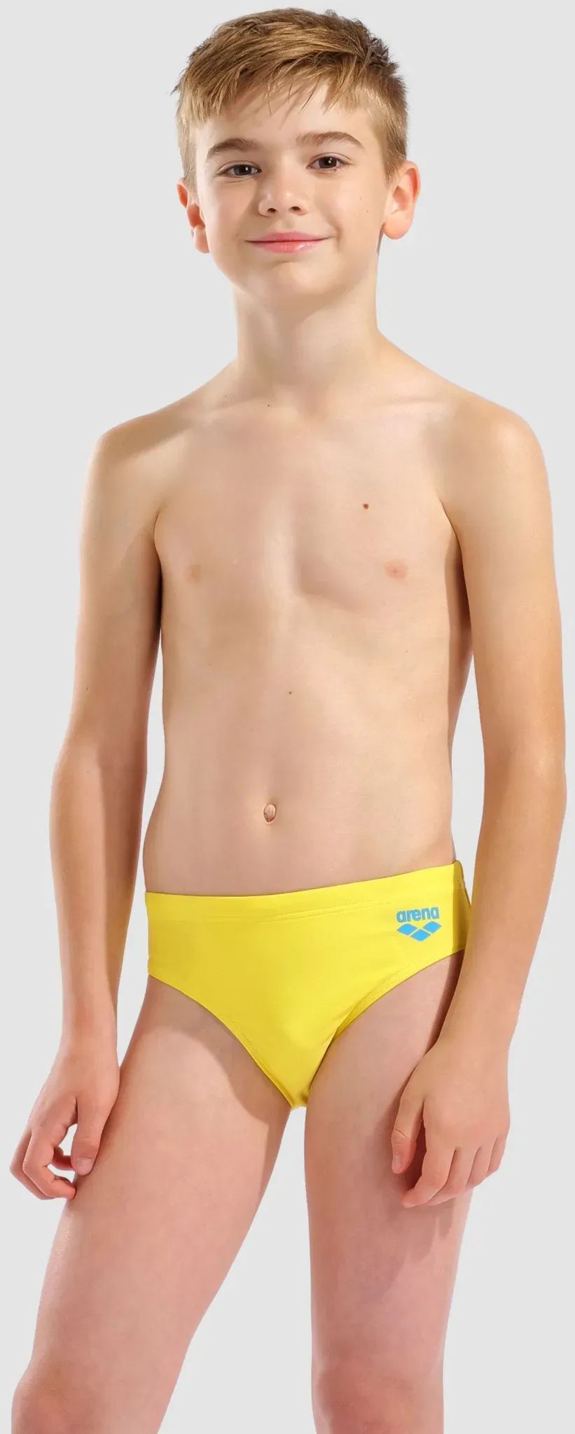 Badehose Slip Jungen arena Dynamo - Yellow Star-turquoise - 164