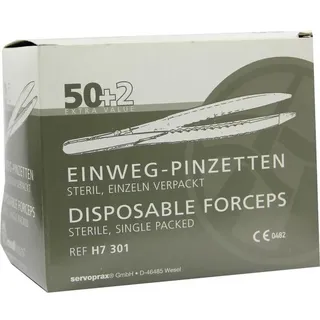 Büttner-Frank Einmalpinzette Kunststoff 50 St