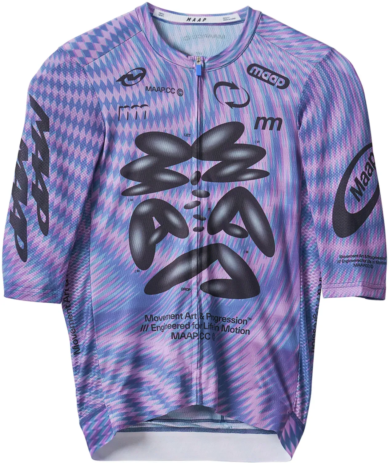 MAAP Spectrum Pro Air Jersey 3.0 Kurzarm Fahrradtrikot Herren - glitch - XL