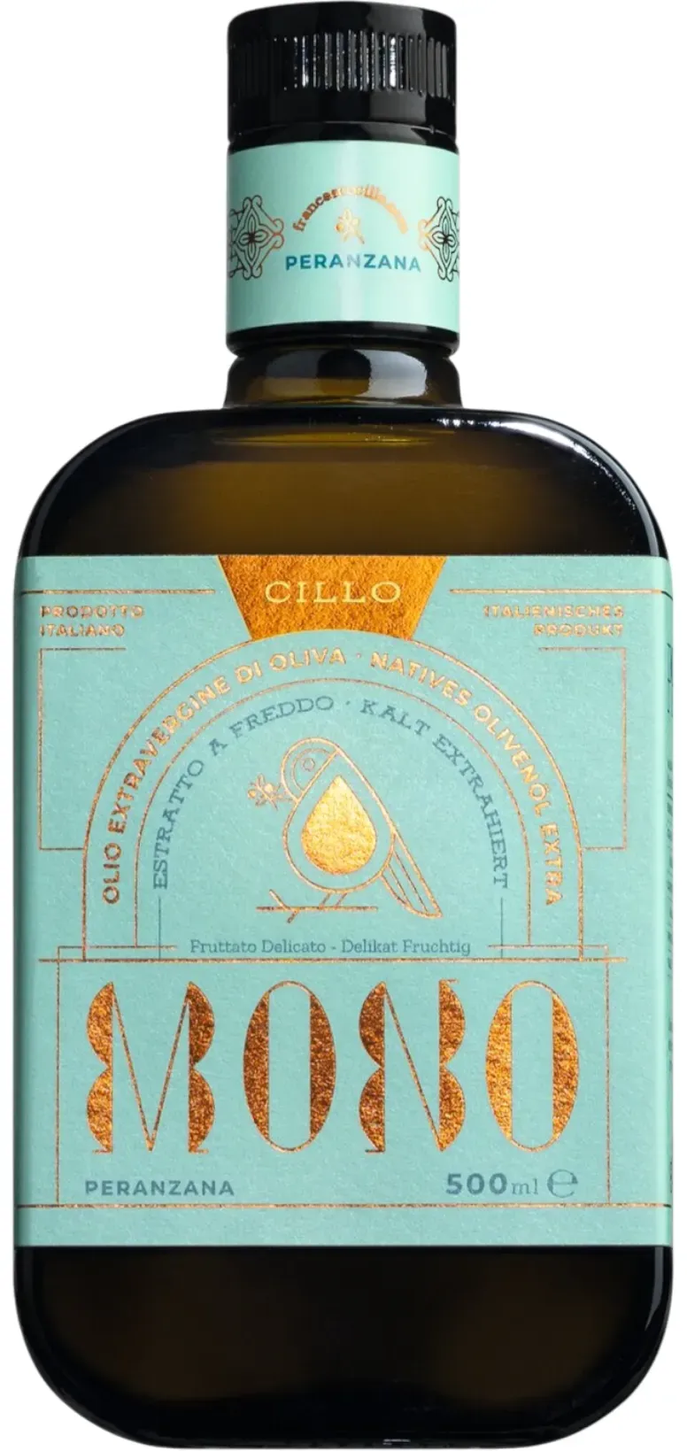Cillo: Natives Olivenöl extra ,Monocultivar Peranzana', 250 ml