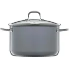 WMF Fleischtopf  Fusiontec , grau , Edelstahl Ø: 24