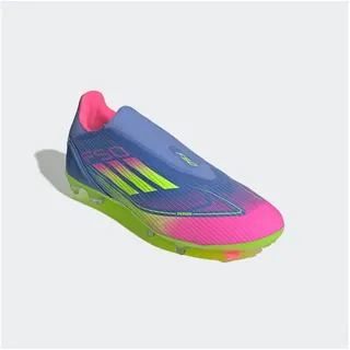 Adidas F50 League Laceless FG/MG Blue Fusion / Lucid Lemon / Lucid Pink 45 1/3