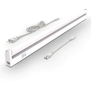 B.K.Licht Lichtleiste Küche, Schrankbeleuchtung, Küchenlampe, 54,7x6,1x2,4 cm, Weiß