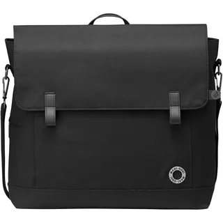 Maxi-Cosi Modern Bag, Praktische Wickeltasche mit Vielen Extras, Thermobox, Wickelunterlage, Thermobox, Kulturtasche, Baby-Tasche, Windel-Tasche, Essential Black (schwarz)