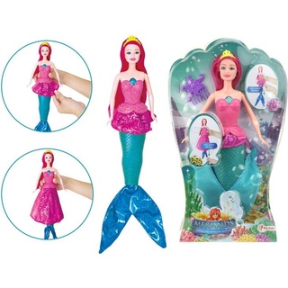 Toi-Toys Meerjungfrau mit wechselbarem Kleid 30 cm 3 Jahre | Gr.: onesize