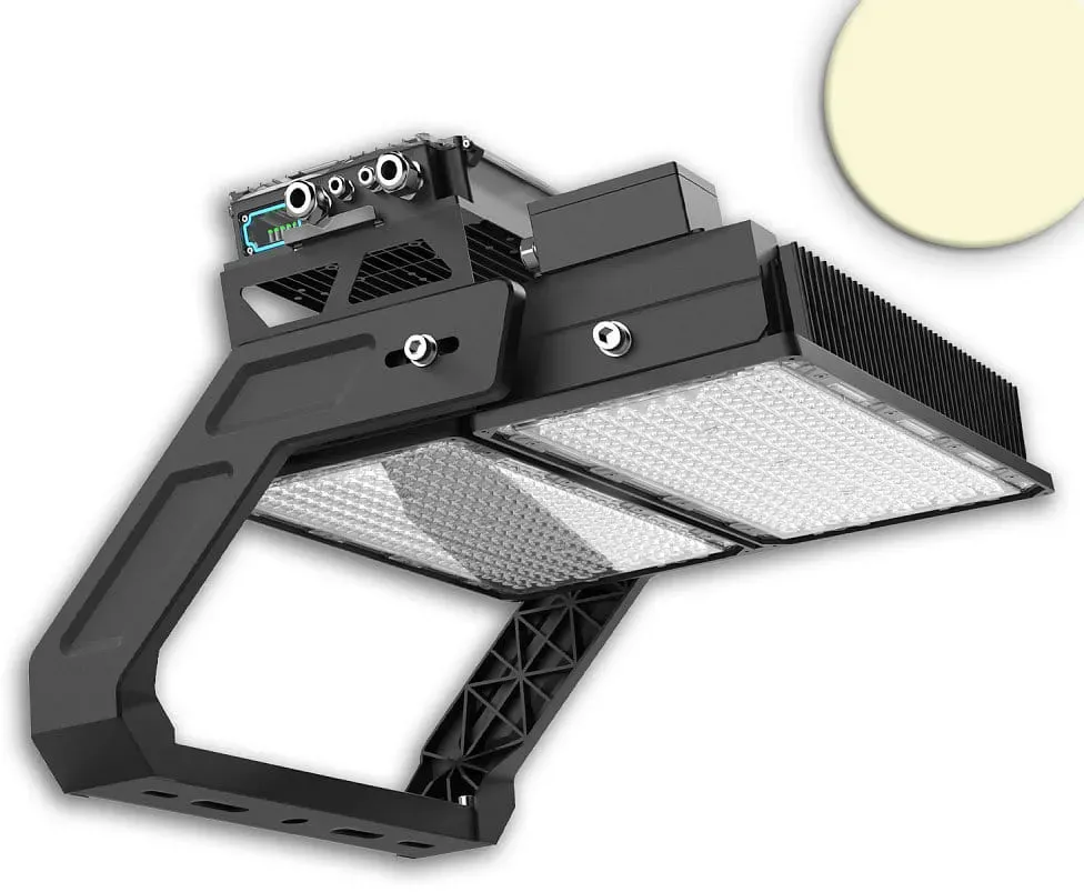 ISOLED LED Flutlichtanlage LW 1.000W, 130x25°, 2 Module (Lichtpunkte), DALI dimmbar, 3000K, IP66, schwenkbar ISO-116650