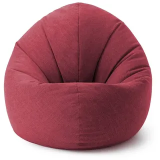 Lumaland Sitzsack Interior Line - - Sitzen & Liegen - 120 x 80 x 75 cm - Rot
