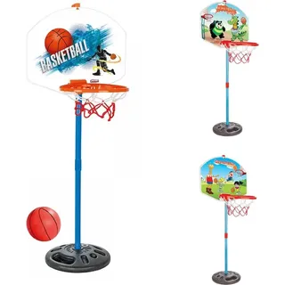 pilsan 03394 Kinderbasketballkorb mit Ständer, Höhe 115 cm, ab 3 Jahre