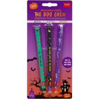 Legami Löschbare Gelstifte Set The BOO Crew 2025 - Erasable Gel Pen Halloween