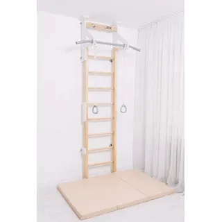 JEFlex Sprossenwand Holzsprossenwand ClimbMaxx M6 beige